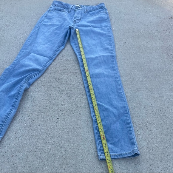 Levis Women’s 311 Shaping Skinny W27 L28 Blue Denim‎ Jeans Pants Mid Rise - Picture 4 of 6